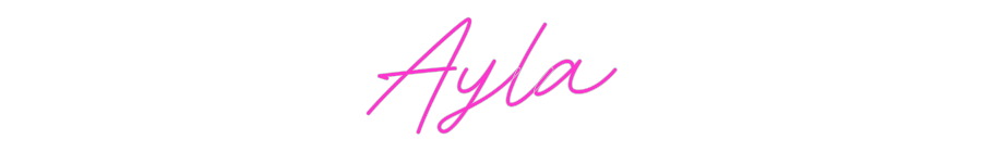 Custom Neon: Ayla