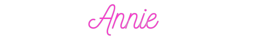 Custom Neon: Annie