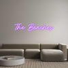 Custom Neon: The Beaches