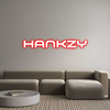 Custom Neon: HANKZY