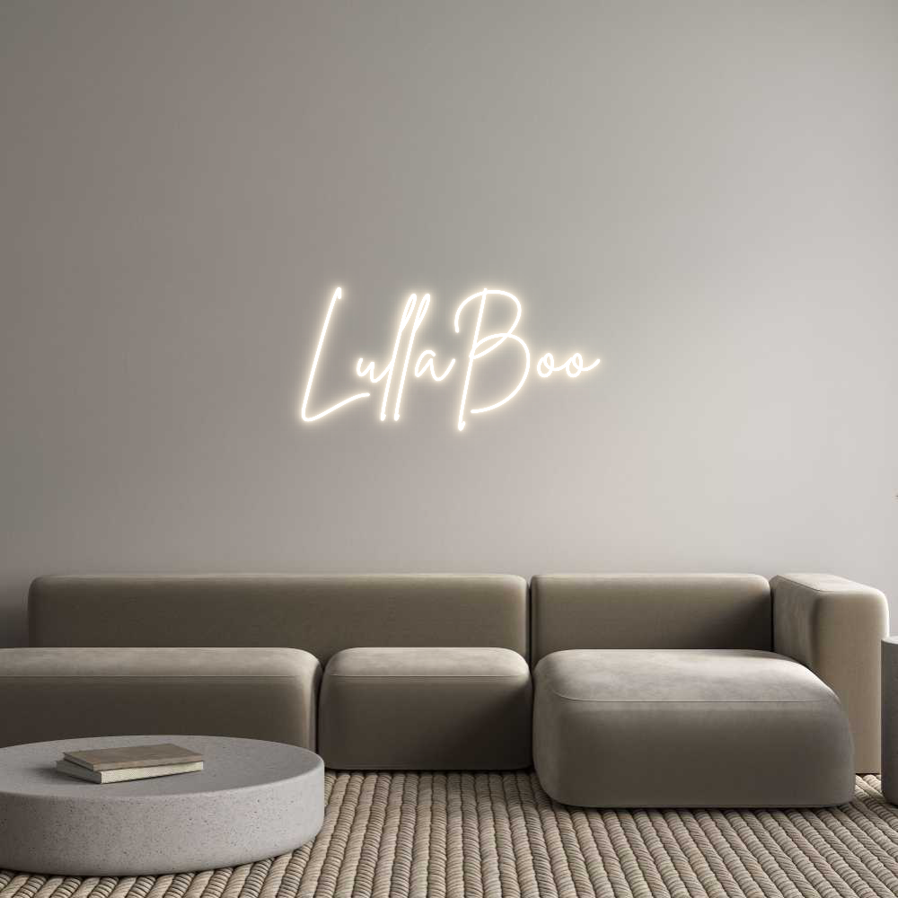 Custom Neon: LullaBoo