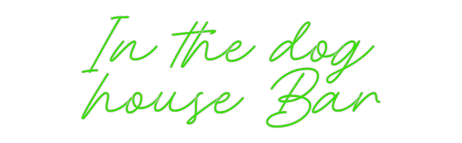 Custom Neon: In the dog
h...