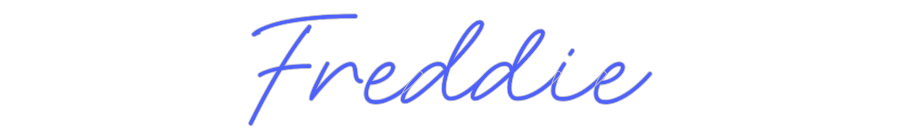 Custom Neon: Freddie