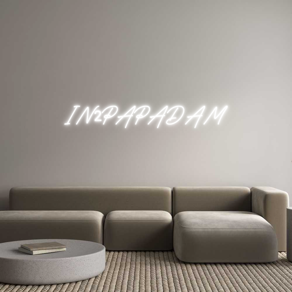 Custom Neon: IN2PAPADAM
