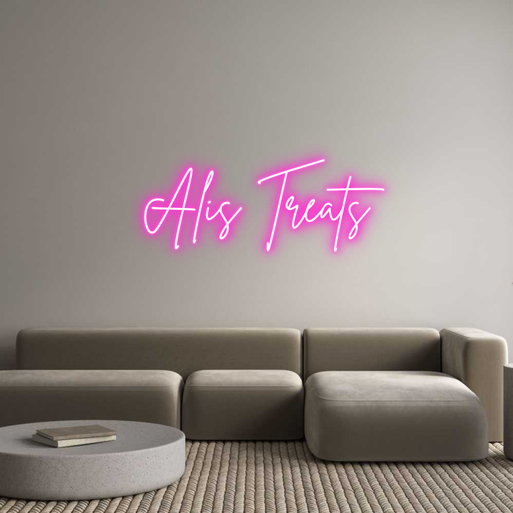 Custom Neon: Alis Treats