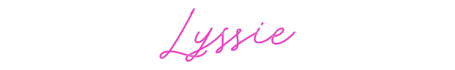 Custom Neon: Lyssie