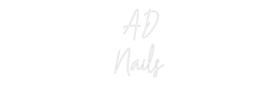 Custom Neon:  AD
Nails