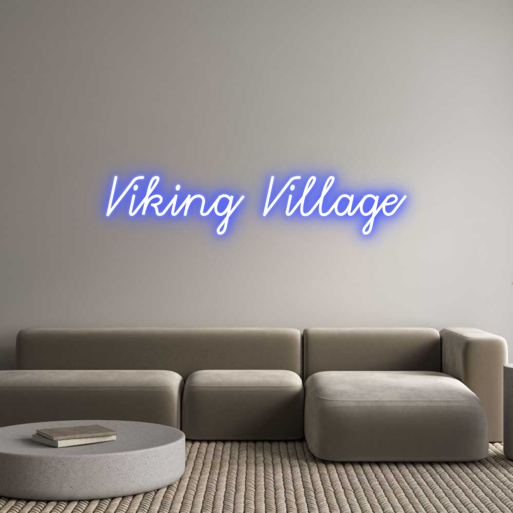 Custom Neon: Viking Village