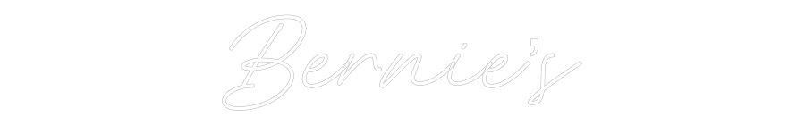 Custom Neon: Bernie’s