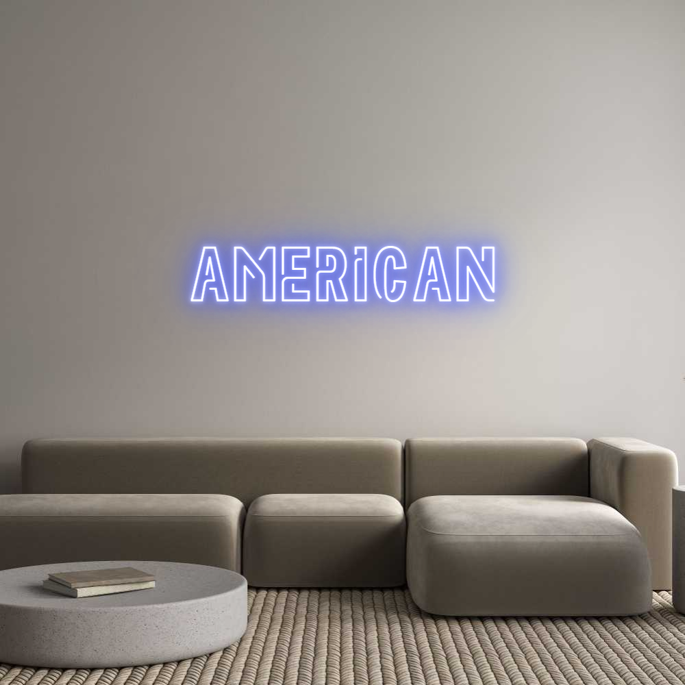 Custom Neon: American