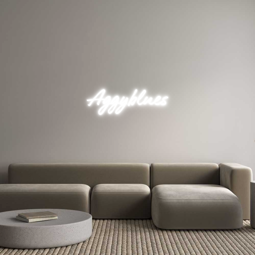Custom Neon: Aggyblues