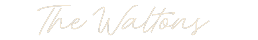 Custom Neon: The Waltons