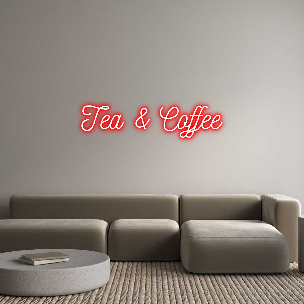 Custom Neon: Tea & Coffee