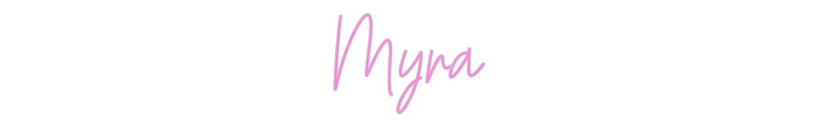 Custom Neon: Myra