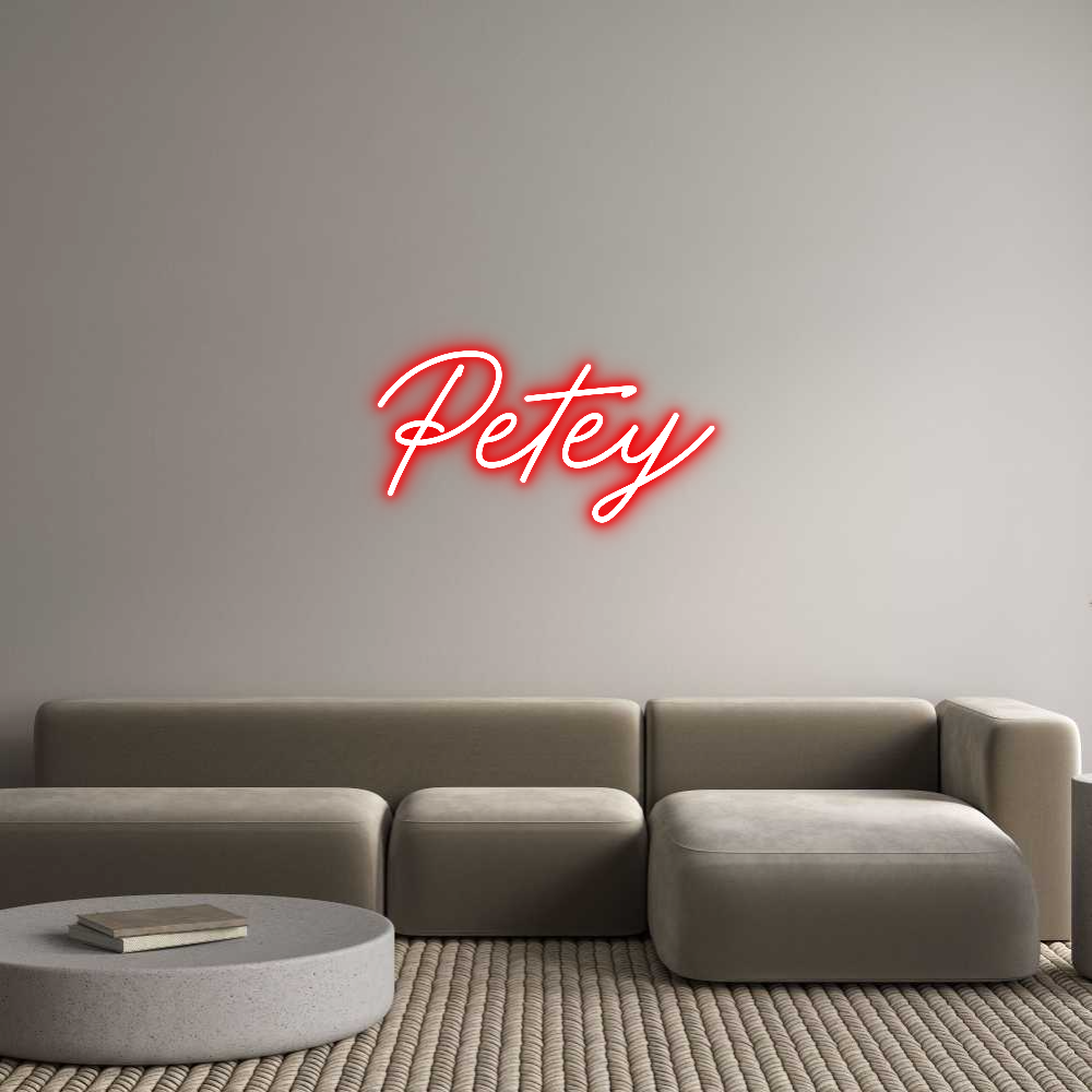 Custom Neon: Petey