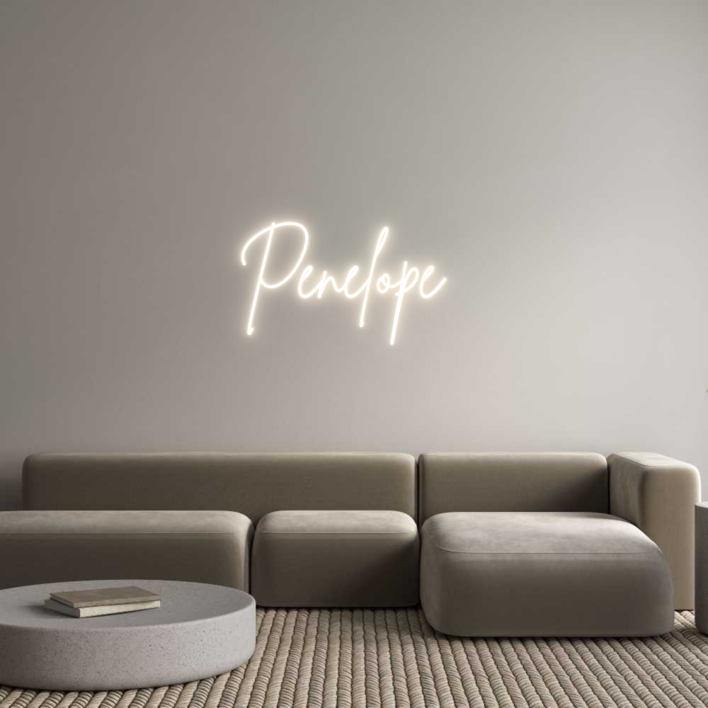 Custom Neon: Penelope