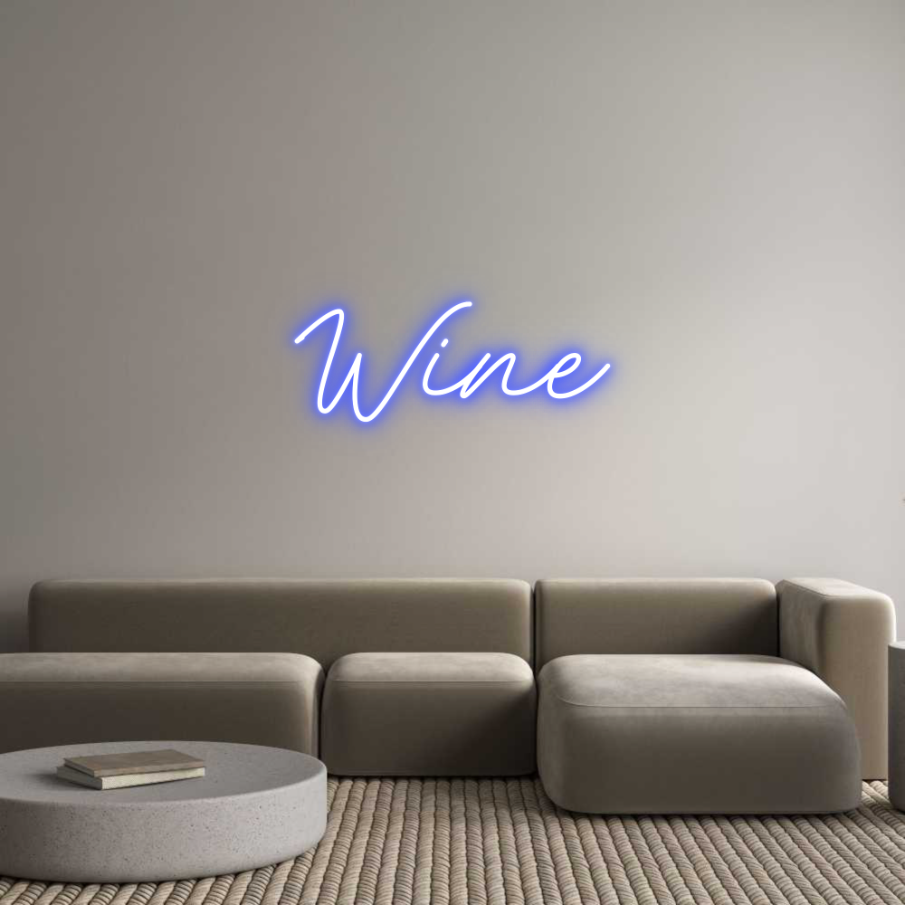 Custom Neon: Wine