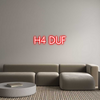 Custom Neon: H4 DUF