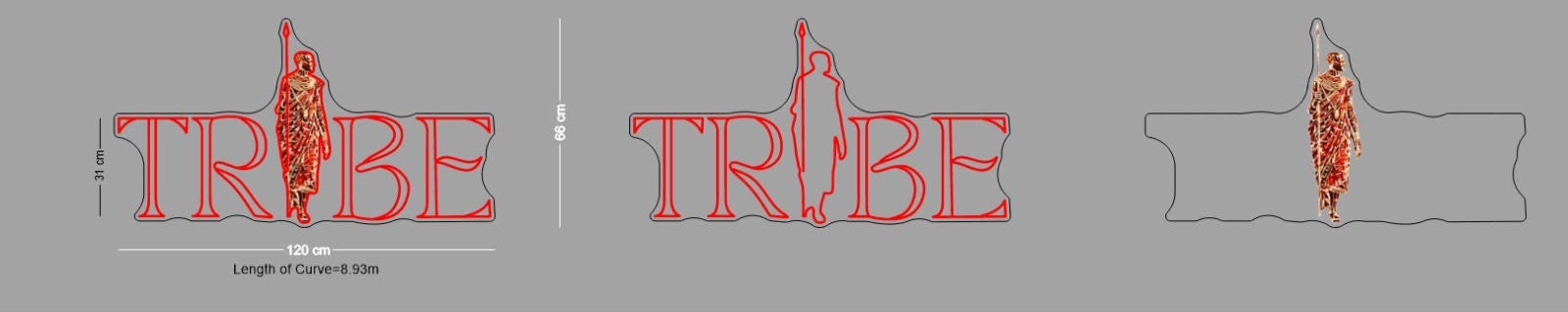 Custom Sign: TRIBE