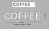 Custom Sign: COFFEE