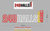 Custom Sign: 248HALLS
