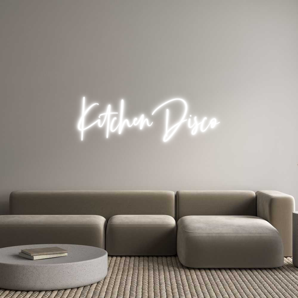 Custom Neon: Kitchen Disco