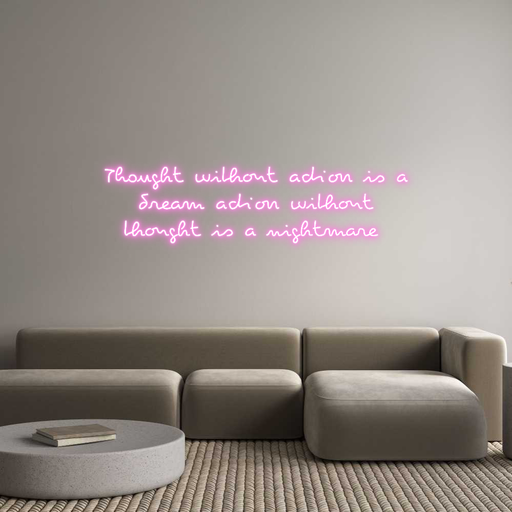 Custom Neon: Thought witho...