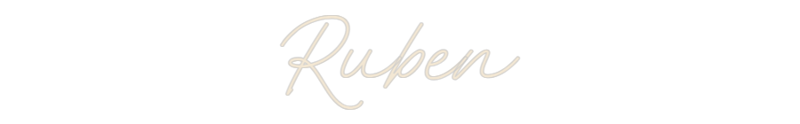Custom Neon: Ruben