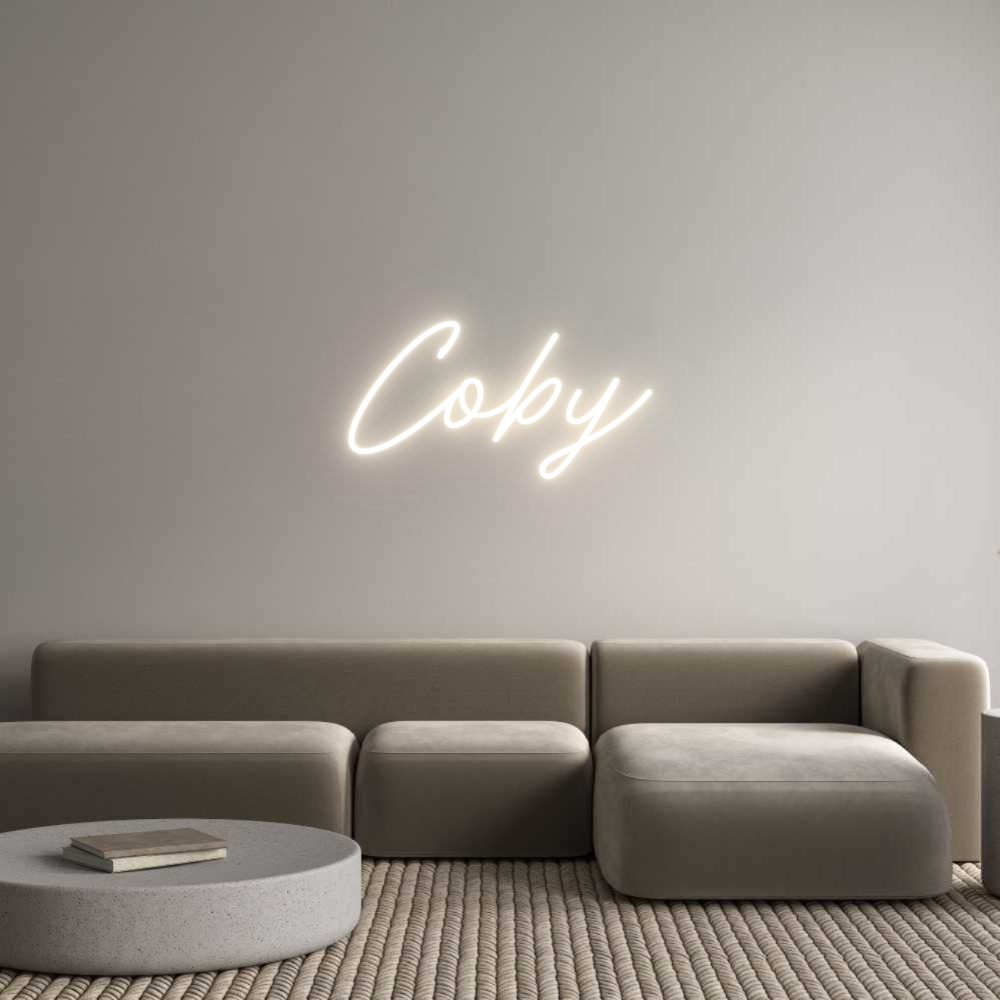 Custom Neon: Coby