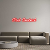 Custom Neon: Steak Sandwich