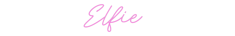Custom Neon: Elfie