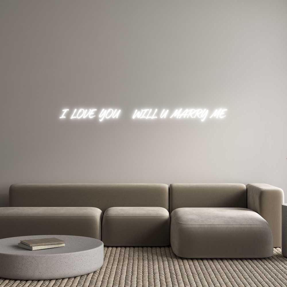 Custom Neon: I LOVE YOU   ...