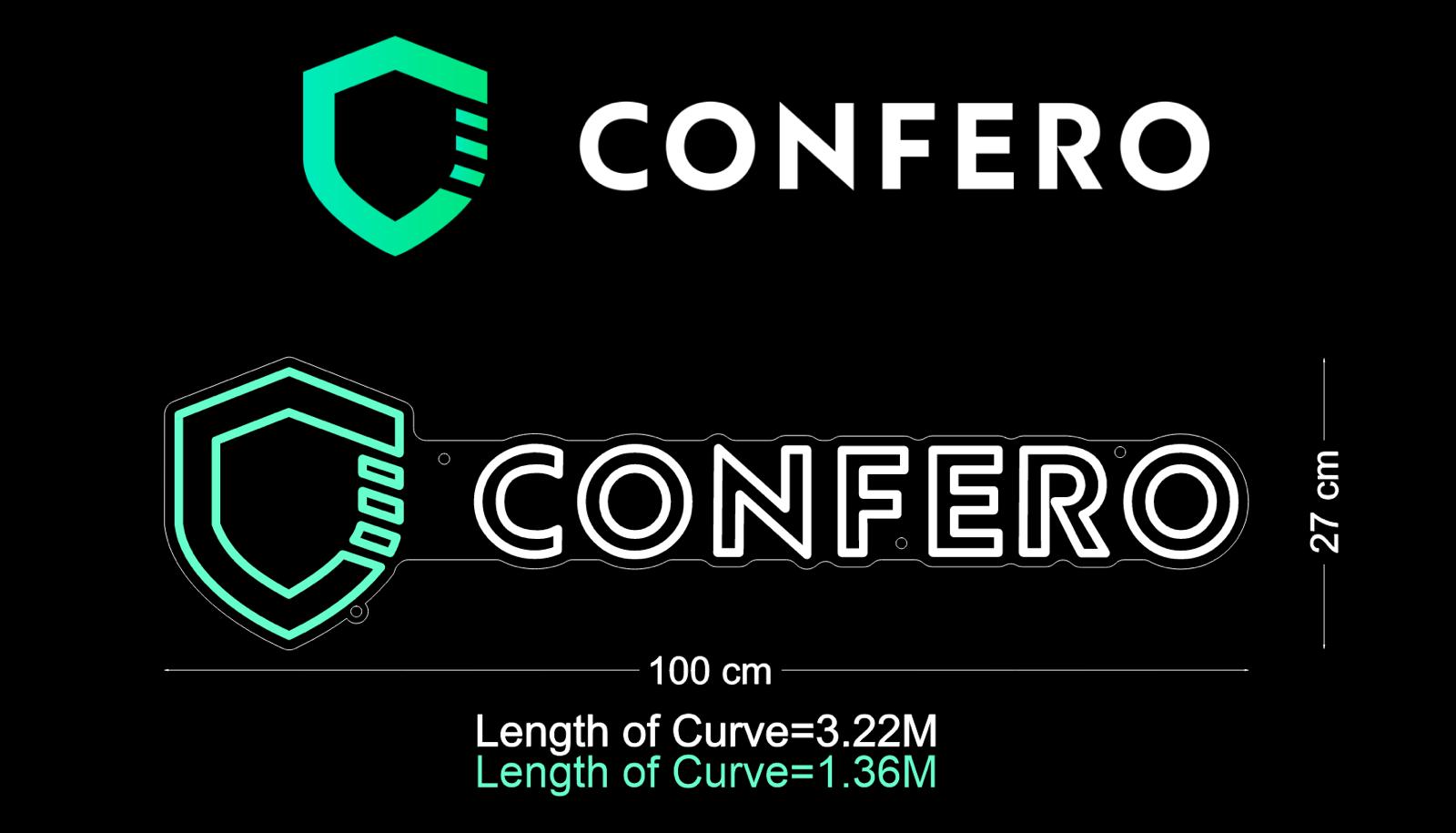 Custom Neon: CONFERO