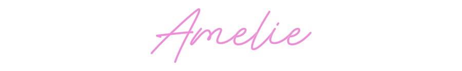 Custom Neon: Amelie