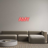 Custom Neon: AMY