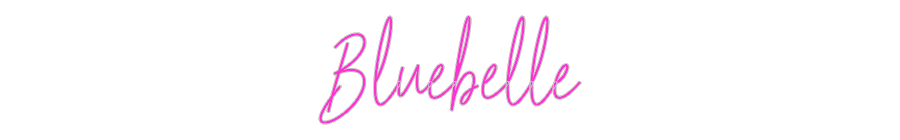 Custom Neon: Bluebelle