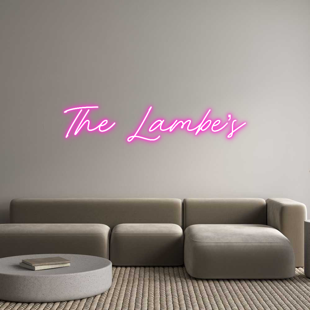 Custom Neon: The Lambe’s