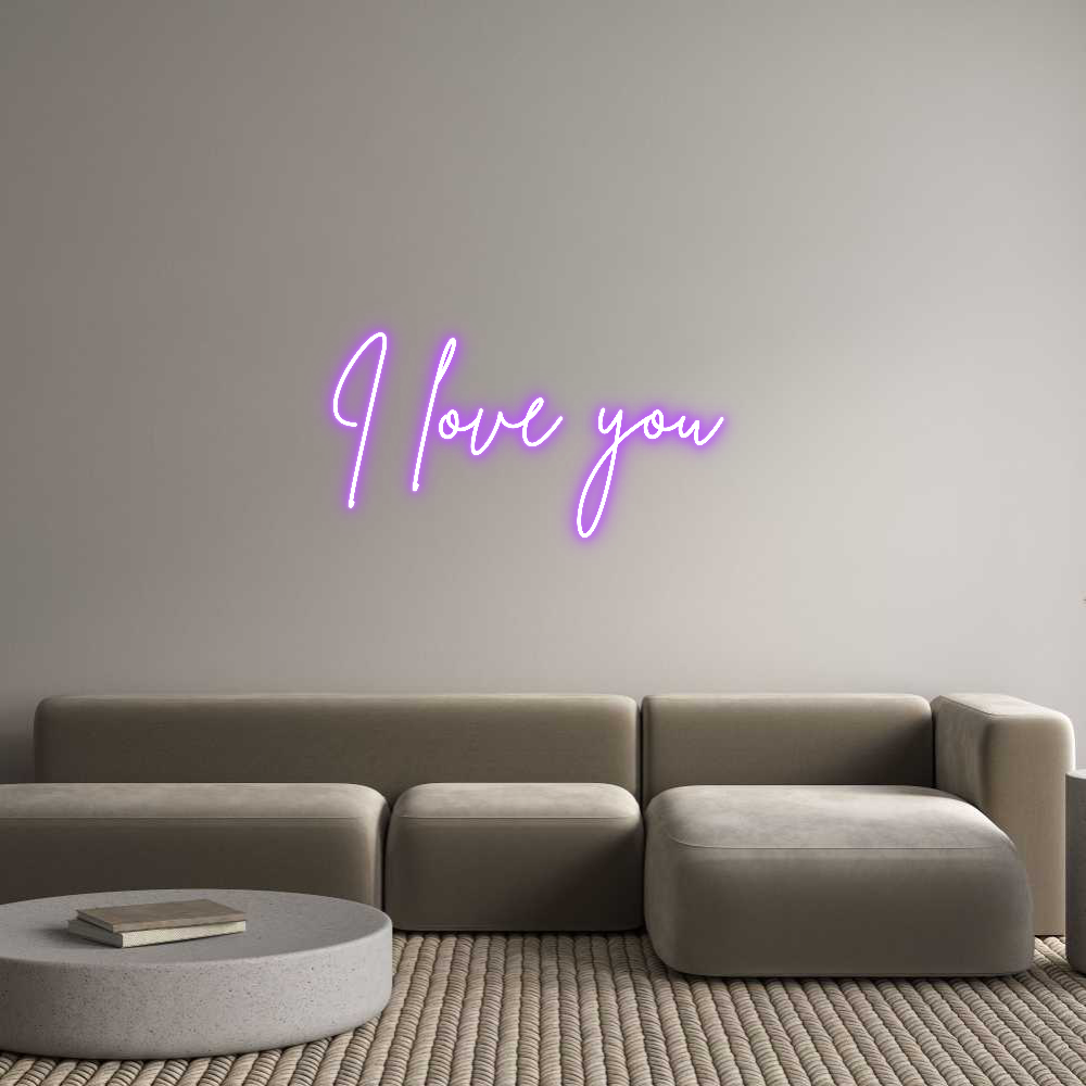 Custom Neon: I love you