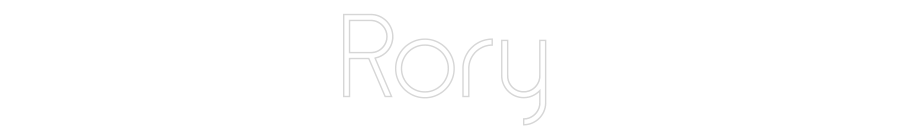 Custom Neon: Rory