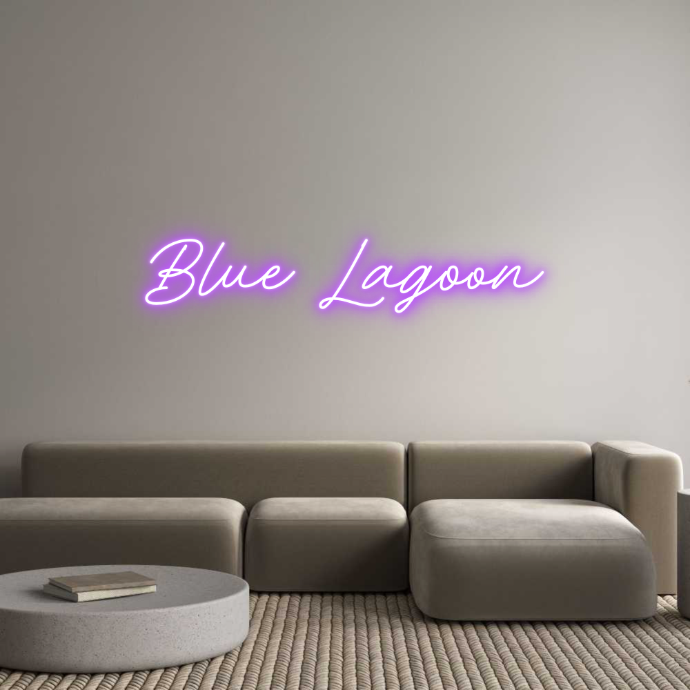 Custom Neon: Blue Lagoon