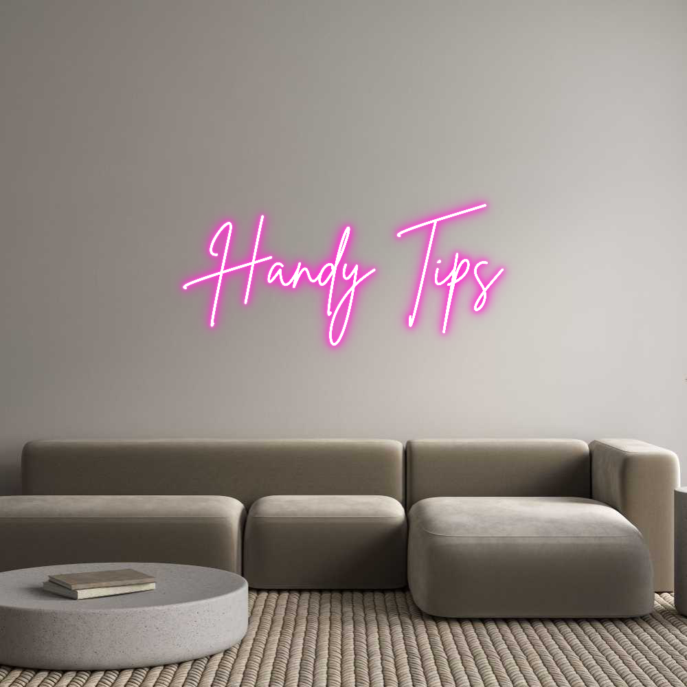 Custom Neon: Handy Tips