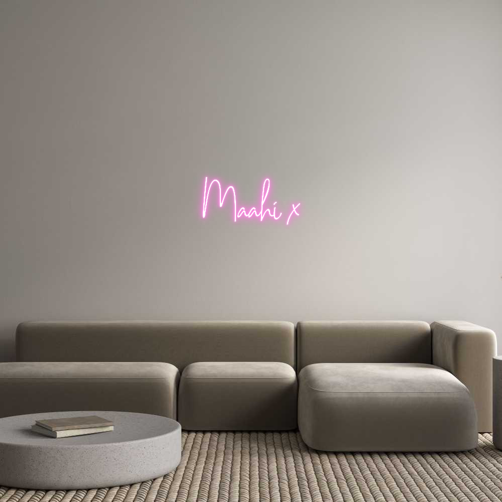 Custom Neon: Maahi x