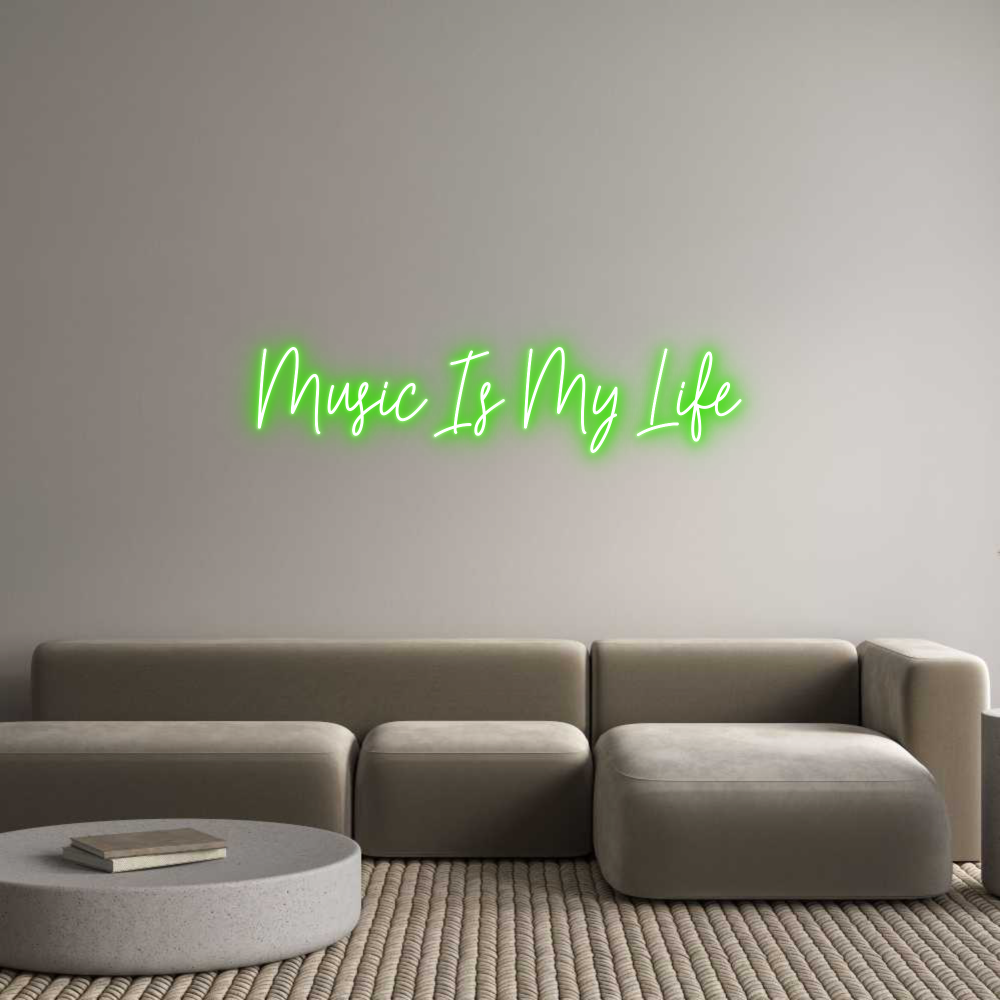 Custom Neon: Music Is My L...