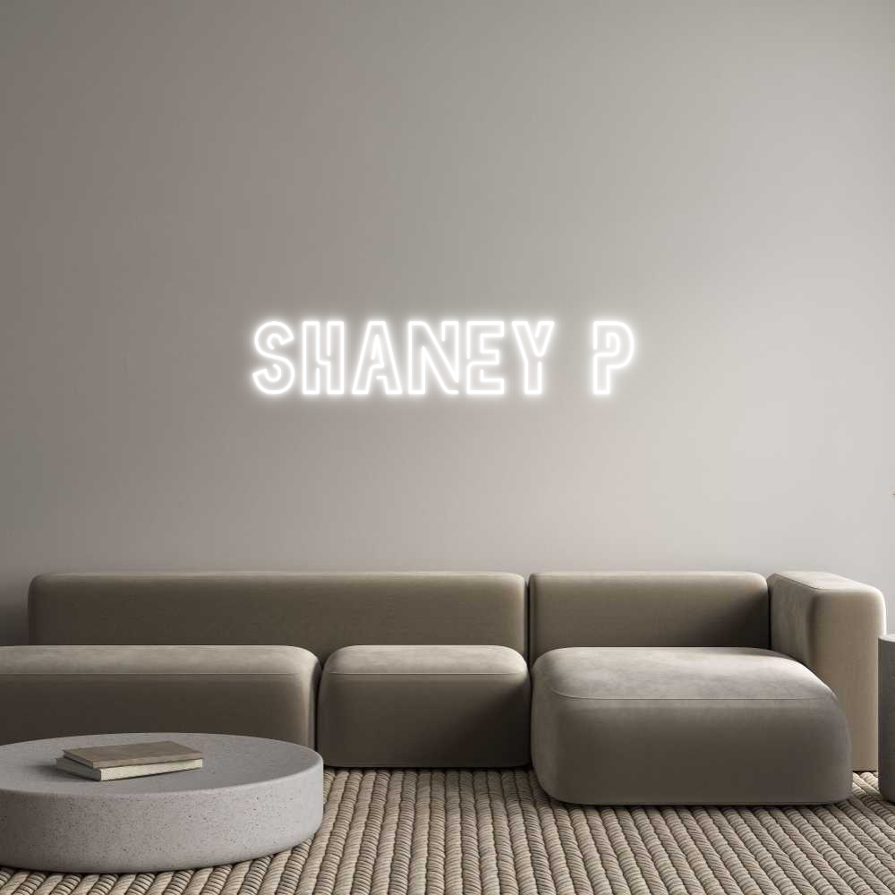 Custom Neon: Shaney p