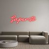 Custom Neon: Saporito