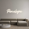 Custom Neon: Penelope