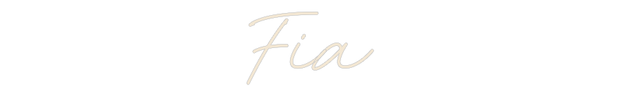 Custom Neon: Fia