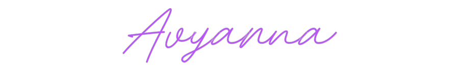 Custom Neon: Avyanna