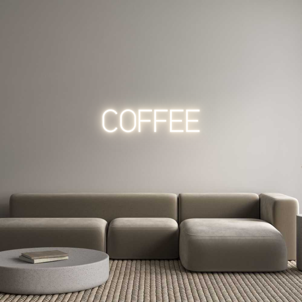 Custom Neon: COFFEE