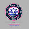 Custom Sign: CLEVEDON TOWN